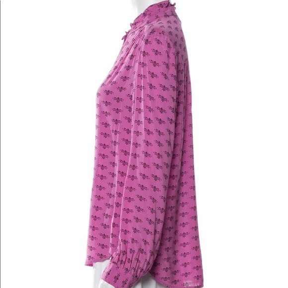 Joie Mintee Blouse in Orchid - Picture 5 of 15